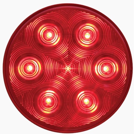 Optronics Red Stop/Turn/Tail Light, Hard Wired, Female Pl-3 Plug STL13RH1B